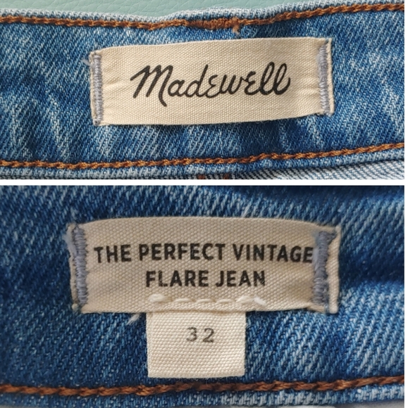 Madewell The Perfect Vintage Flare Jeans Size 32 - Picture 6 of 14